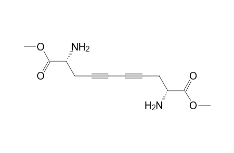 Dimethyl (2R,9R)-2,9-diamino-4,6-decadiynoate