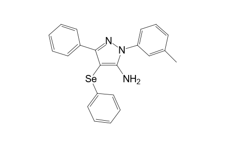 3-Phenyl-4-(phenylselanyl)-1-(m-tolyl)-1H-pyrazol-5-amine