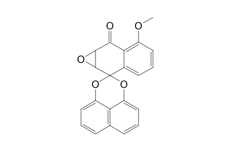 5-O-METHYL-PALMARUMYCIN-C2;2,3-EPOXY-2,3-DIHYDRO-5-METHOXYSPIRO-[NAPHTHALENE-1(4H),2'-NAPHTHO-[1,8-DE]-[1,3]-DIOXIN-4-ONE