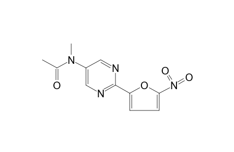 N-METHYL-N-[2-(5-NITRO-2-FURYL)-5-PYRIMIDINYL]ACETAMIDE
