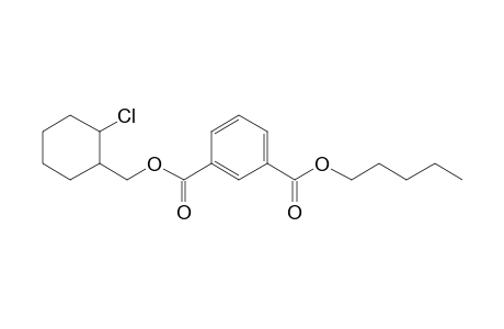 Isophthalic acid, (2-chlorocyclohexyl)methyl pentyl ester