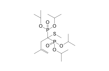 Tetraisopropyl (3-Methyl-1-methylthio-but-3-enylidene)bis-phosphonate