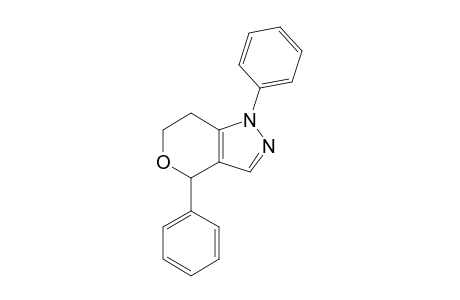 1,4-Diphenyl-1,4,6,7-tetrahydropyrano[4,3-c]pyrazole