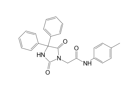 2,5-dioxo-4,4-diphenyl-1-imidazolidine-p-acetotoluidide