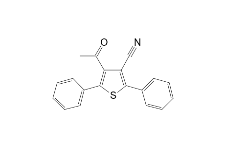 4-acetyl-2,5-diphenyl-thiophene-3-carbonitrile