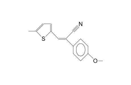 Z-(ALPHA-(PARA-METHOXYPHENYL)-BETA-(5-METHYL-2-THIENYL)-ACRYLONITRIL)