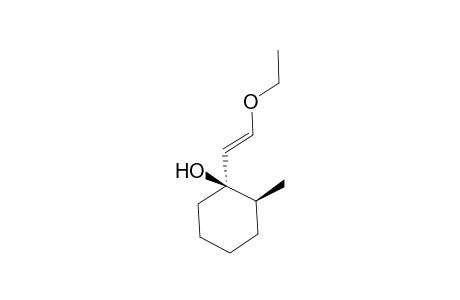 (1R,2S)-1-((E)-2-Ethoxy-vinyl)-2-methyl-cyclohexanol