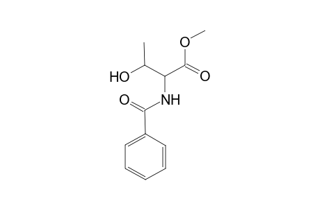 2-Benzamido-3-hydroxy-butyric acid methyl ester