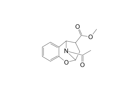 1-Benzoxepin-2,5-imine-4-carboxylic acid, 10-acetyl-2,3,4,5-tetrahydro-, methyl ester, (2.alpha.,4.beta.,5.alpha.)-