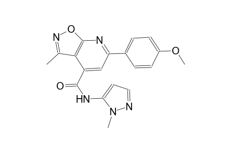 isoxazolo[5,4-b]pyridine-4-carboxamide, 6-(4-methoxyphenyl)-3-methyl-N-(1-methyl-1H-pyrazol-5-yl)-