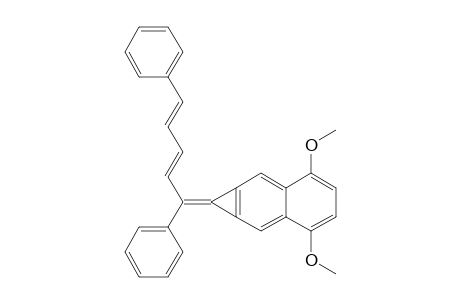 1-[(2E,4E)-1,5-diphenylpenta-2,4-dienylidene]-3,6-dimethoxy-cyclopropa[b]naphthalene