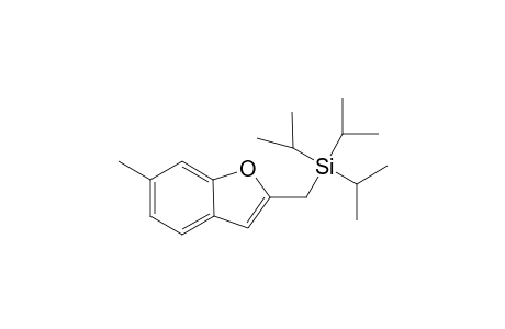 2-(Triisopropylsilylmethyl)-6-methylbenzofuran
