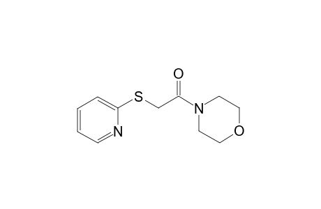4-[(2-Pyridinylsulfanyl)acetyl]morpholine
