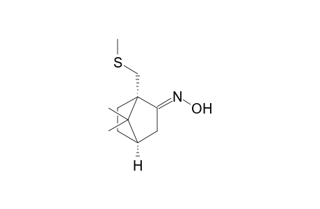 (1S,4R)-1-(Methylthiomethyl)-7,7-dimethylbicyclo[2.2.1]heptaN-2-one - Oxime