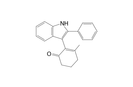 3-Methyl-2-(2-phenyl-1H-indol-3-yl)cyclohex-2-en-1-one