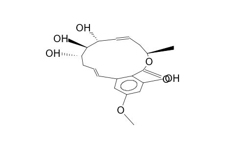 ZEAENOL;(3,4,7,8,910-HEXAHYDRO-7,8,9,16-TETRAHYDROXY-14-METHOXY-3-METHYL-1H-2-BENZOXACYCLOTETRADECIN-1-ONE