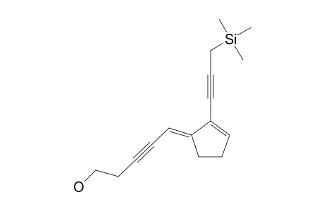 (Z)-5-(5-HYDROXY-2-PENTYNYLIDENE)-1-[3-(TRIMETHYLSILYL)-1-PROPYNYL]-1-CYCLOPENTENE