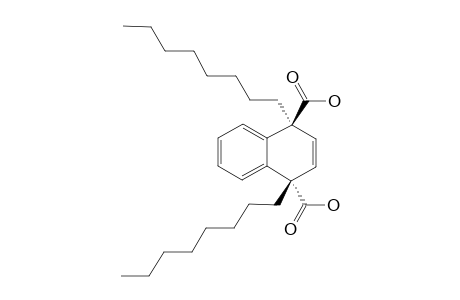 (TRANS)-1,4-DIOCTYL-1,4-DIHYDRONAPHTHALENE-1,4-DICARBOXYLIC-ACID