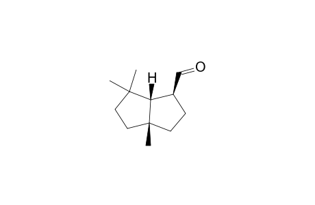 (1S*,2S*,5R*)-5,8,8-trimethylbicyclo[3.3.0]octane-2-carboxaldehyde