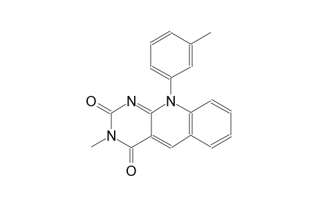 3-methyl-10-(3-methylphenyl)pyrimido[4,5-b]quinoline-2,4(3H,10H)-dione