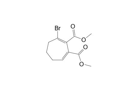 Dimethyl 1-bromocyclohepta-1,3-diene-2,3-dicarboxylate