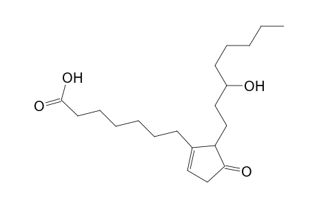7-(2-(3-hydroxyoctyl)-3-oxo-5-cyclopentenyl)heptanoic acid