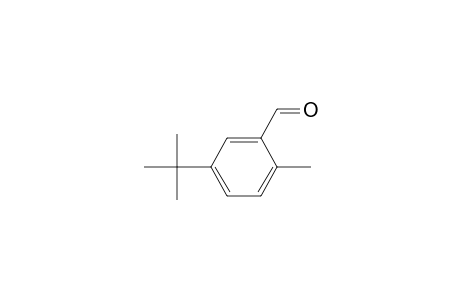 Benzaldehyde, 5-(1,1-dimethylethyl)-2-methyl-