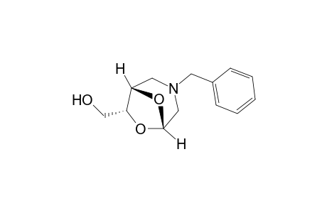 [(1S,5S,7R)-3-(phenylmethyl)-6,8-dioxa-3-azabicyclo[3.2.1]octan-7-yl]methanol