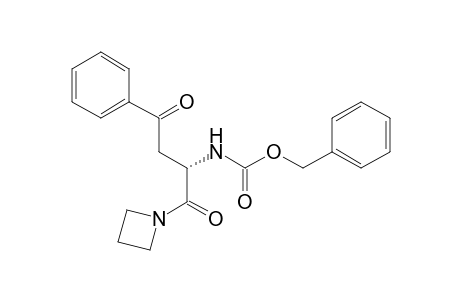 (S)-2-Benzyloxycarbonylamino-4-oxo-4-phenylbutanoyl azetidine