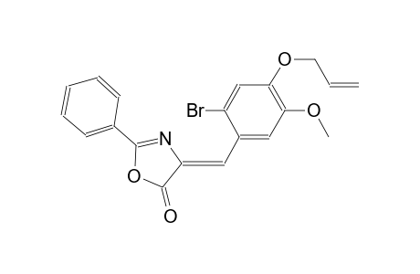 (4Z)-4-[4-(allyloxy)-2-bromo-5-methoxybenzylidene]-2-phenyl-1,3-oxazol-5(4H)-one