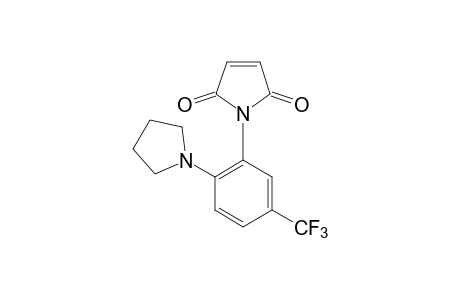 N-[6-(1-pyrrolidinyl)-alpha,alpha,alpha-trifluoro-m-tolyl]maleimide
