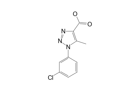 1-(3-chlorophenyl)-5-methyltriazole-4-carboxylic acid