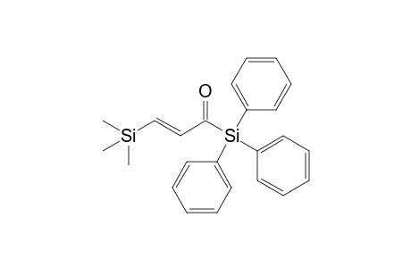 (E)-3-Trimethylsilylpropenoyltriphenylsilane