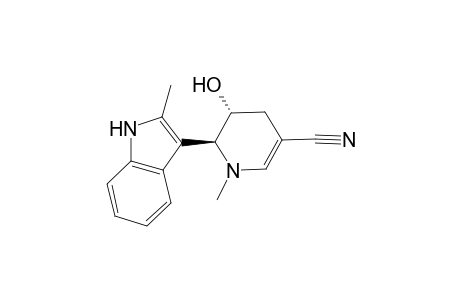 (2S,3R)-1-methyl-2-(2-methyl-1H-indol-3-yl)-3-oxidanyl-3,4-dihydro-2H-pyridine-5-carbonitrile