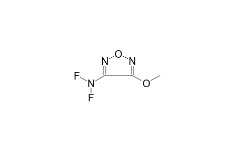 4-DIFLUOROAMINO-3-METHOXYFURAZANE
