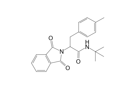 2-[1,3-bis(oxidanylidene)isoindol-2-yl]-N-tert-butyl-3-(4-methylphenyl)propanamide