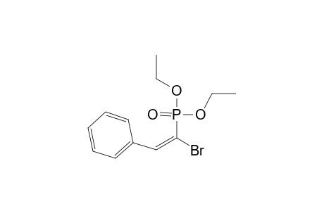 [(E)-2-bromo-2-diethoxyphosphorylethenyl]benzene