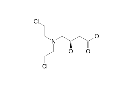 (R)-3-HYDROXY-4-[N,N-BIS-(2-CHLOROETHYL)-AMINO]-BUTYRIC-ACID