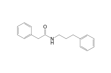 2-Phenyl-N-(3-phenylpropyl)acetamide