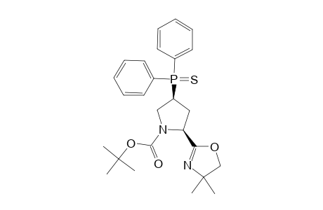 (2S,4S)-N-TERT.-BUTYLOXYCARBONYL-2-(4',5'-DIHYDRO-5',5'-DIMETHYL-1',3'-OXAZOL-2'-YL)-4-DIPHENYLPHOSPHINOTHIOYLPROLINE