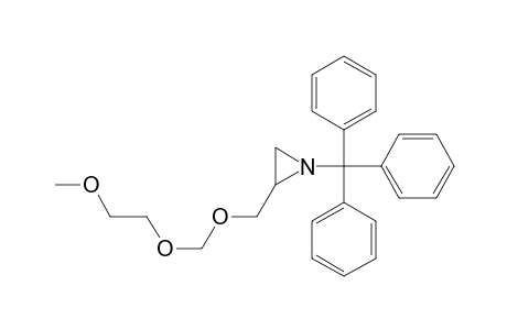 N-(triphenylmethyl)-2-(2',4',7'-trioxaoctyl)aziridine