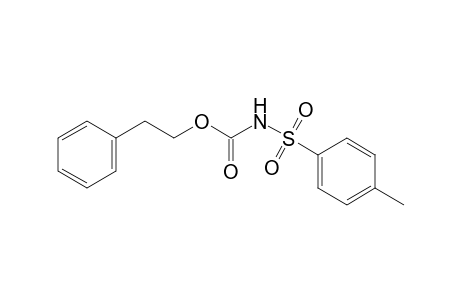 N-tosylcarbamic acid phenethyl ester