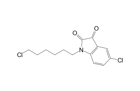 5-Chloranyl-1-(6-chloranylhexyl)indole-2,3-dione