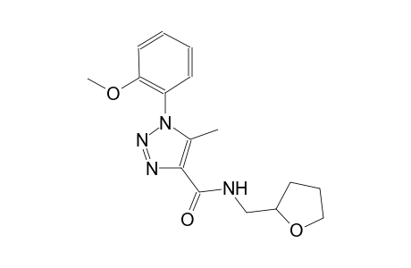 1H-1,2,3-triazole-4-carboxamide, 1-(2-methoxyphenyl)-5-methyl-N-[(tetrahydro-2-furanyl)methyl]-