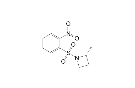 (2R)-2-Methyl-1-[(2'-nitrophenyl)sulfonyl]-azetidine