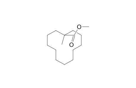 Cyclododecanecarboxylic acid, 1-methyl-, methyl ester