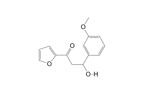 1-furan-2-yl-3-hydroxy-3-(3-methoxyphenyl)propan-1-one