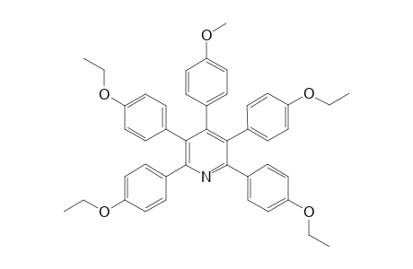2,3,5,6-Tetrakis(4-ethoxyphenyl)-4-(4-methoxyphenyl)pyridine