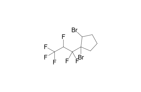 1,2-bis(bromanyl)-1-[1,1,2,3,3,3-hexakis(fluoranyl)propyl]cyclopentane