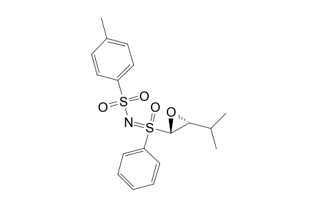 S-(trans-3-Isopropyloxiran-2-yl)-S-phenyl-N-(p-tolylsulfonyl)sulfoxime isomer